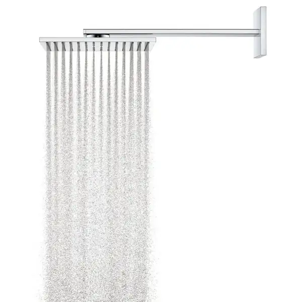 Верхній душ з тримачем Axor ShowerSolutions 300х300 1jet, хром (35314000)
