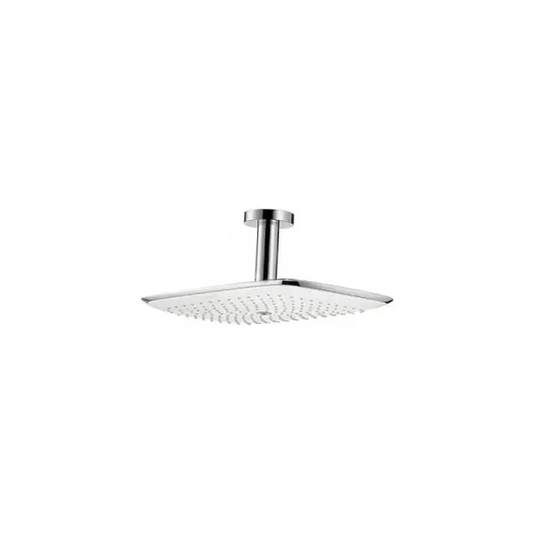Верхний душ Hansgrohe PuraVida 390х260 мм (белый/хром) (27390400) фото 1 Aquada.com.ua
