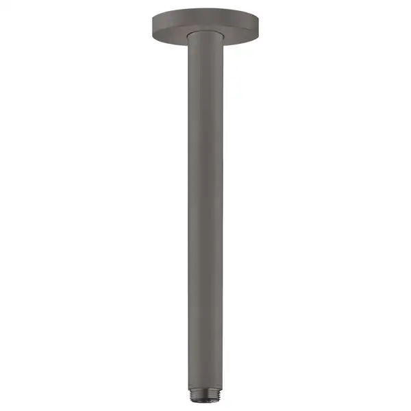 Держатель верхнего душа Hansgrohe h30 см (цвет - чёрный матовый хром) (27389340) фото 1 Aquada.com.ua