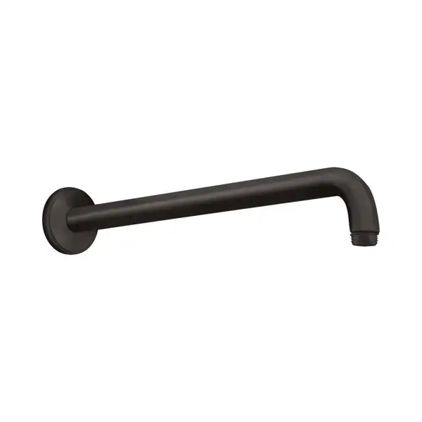 Кронштейн для верхнього душу Hansgrohe 389 мм, чорний матовий (27413670)