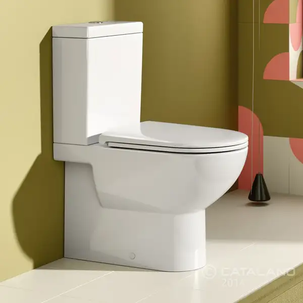 Унитаз - компакт с бачком Catalano Sfera c сиденьем Soft Close Plus и бачком (1MPSFN00 + 1CMSZ00 + 5SCSTP000) фото 2 Aquada.com.ua