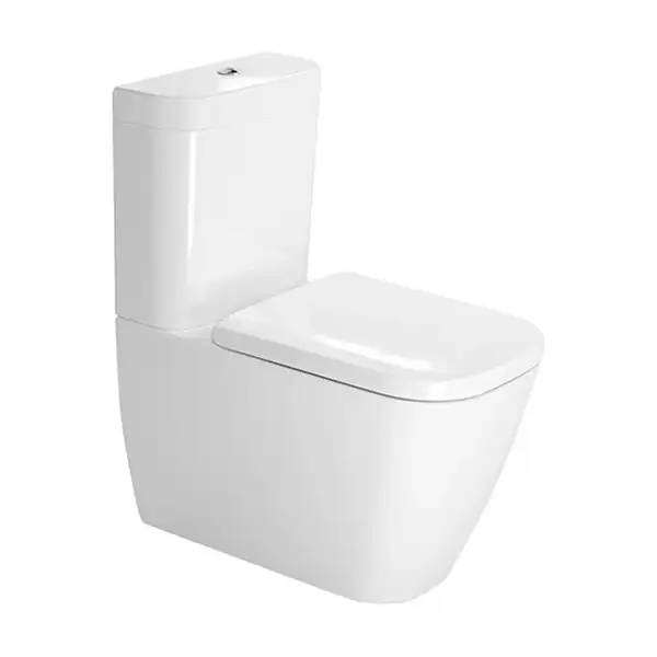 Унитаз-компакт + бачок Duravit Happy D.2 (2134090000+0934100000) фото 1 Aquada.com.ua