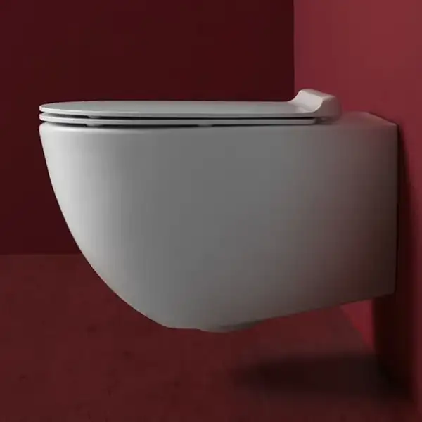 Унитаз подвесной Simas Vignoni с сиденьем Soft Close, белый глянец (VI18/F85+VI004) фото 3 Aquada.com.ua