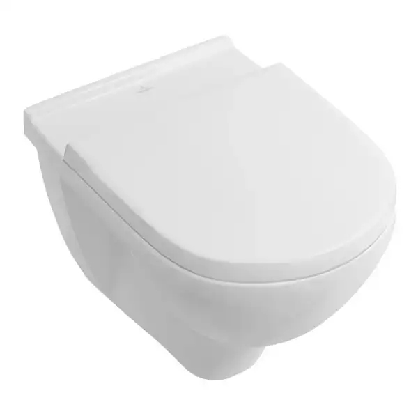 Унитаз подвесной ободковый Villeroy & Boch O.Novo (с сиденьем Soft Close) (5660H101) фото 2 Aquada.com.ua