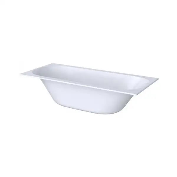 Geberit Soana Slim rim Duo Ванна акрилова, 180x80 см, біла (554.004.01.1)