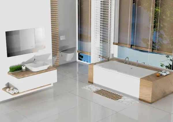 Roca VITA Ванна акрилова прямокутна 180x80 см (A24T074000)