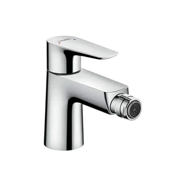 Смеситель для биде, однорычажный Hansgrohe Talis E (цвет - хром), с донным клапаном (71720000) фото 1 Aquada.com.ua