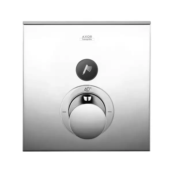 Термостат на 1 потребитель, скрытого монтажа Axor ShowerSelect (цвет - хром) (36714000) фото 2 Aquada.com.ua