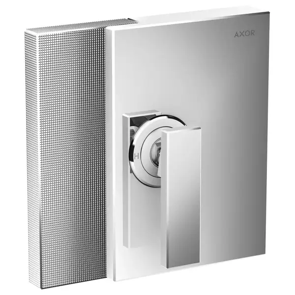 Смеситель для душа, алмазная резка Axor Edge (цвет - хром) (46651000) фото 1 Aquada.com.ua