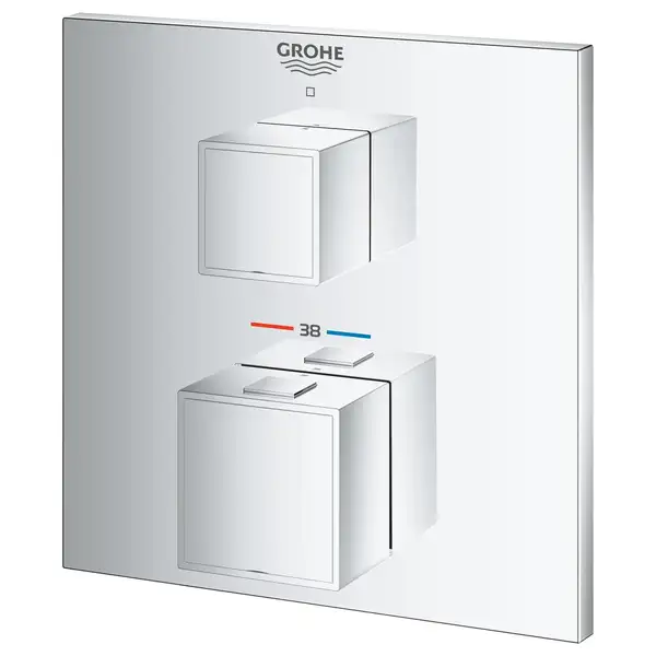 Grohe Grohtherm Cube Термостат прихованого монтажу, хром (24153000)