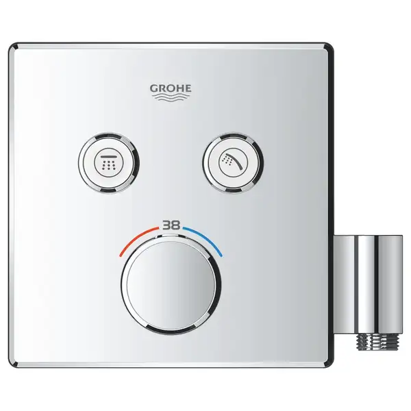 Grohe Grohtherm SmartControl, термостат на 2 виходи, хром (29125000)
