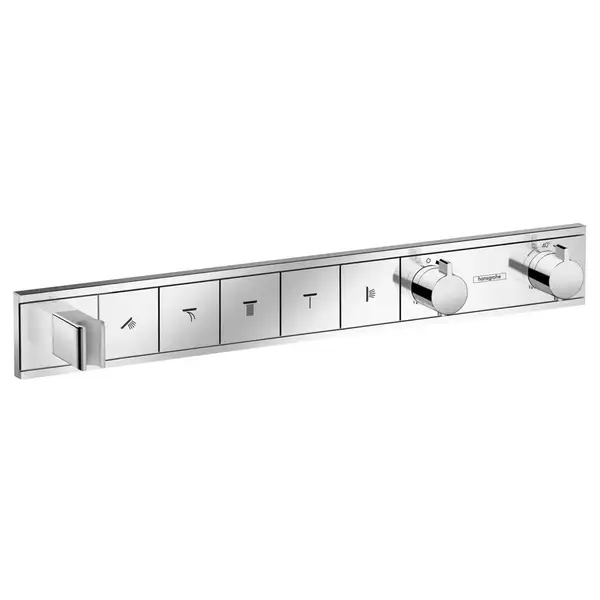 Термостат, скрытого монтажа, на 5 потребителей Hansgrohe RainSelect (цвет - хром) (15358000) фото 1 Aquada.com.ua