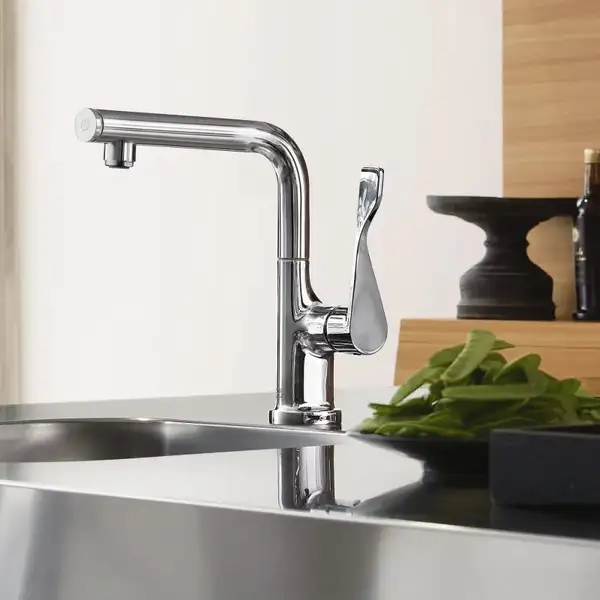 Смеситель для кухни однорычажный Axor Citterio(цвет - хром) (39860000) фото 2 Aquada.com.ua