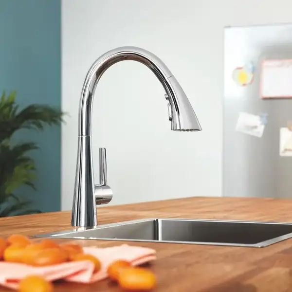 Grohe Zedra Змішувач для кухні, висувний, хром (32294002)