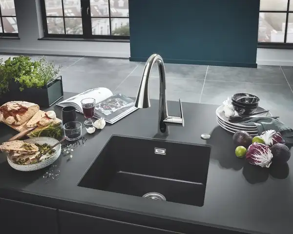 Grohe Zedra Змішувач для кухні, висувний, хром (32294002)