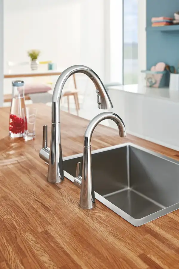 Grohe Zedra Змішувач для кухні, висувний, хром (32294002)