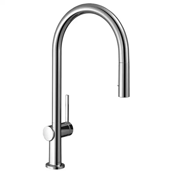 Смеситель для кухни Hansgrohe Talis M54 210 (цвет - хром), с вытяжным душем (72801000) фото 1 Aquada.com.ua