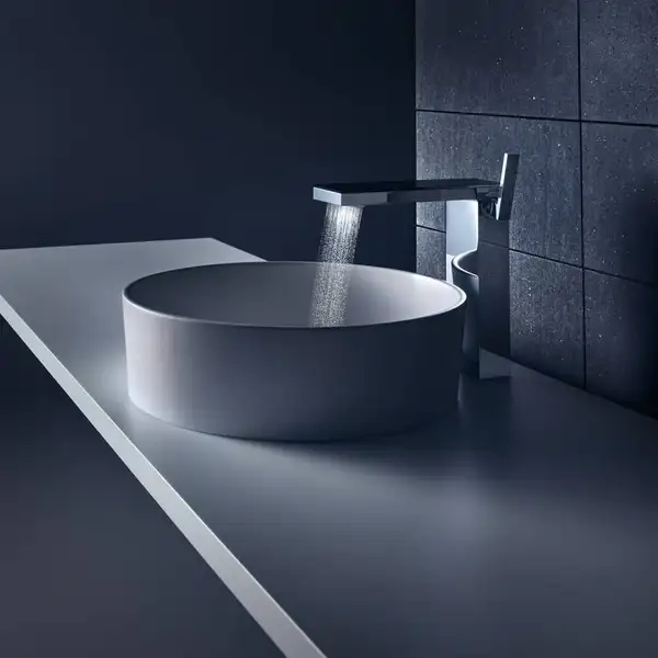 Axor MyEdition 230 Смеситель для раковины, хром/черное стекло (47020600)