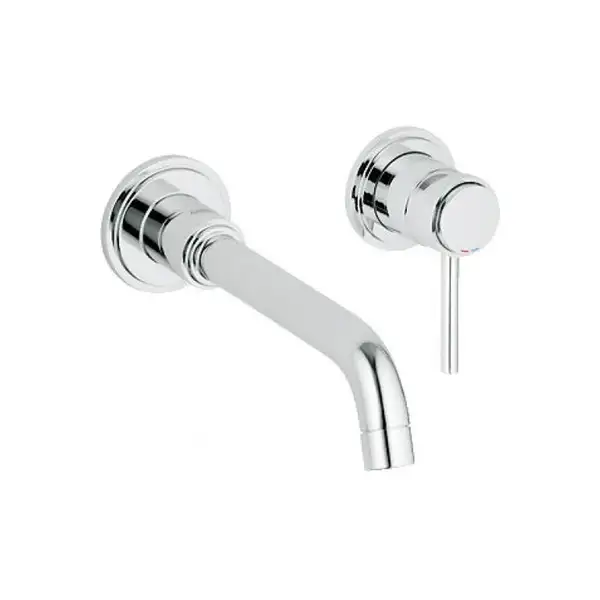 GROHE Смеситель для раковины, однорычажный, на 2 отверстия Atrio (19918000) фото 1 Aquada.com.ua