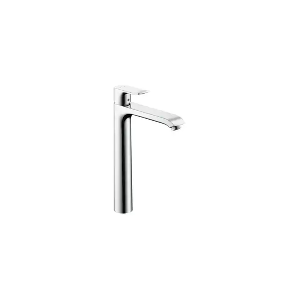 Смеситель для раковины, однорычажный Hansgrohe Metris (цвет - хром), сдонным клапаном (31184000) фото 1 Aquada.com.ua
