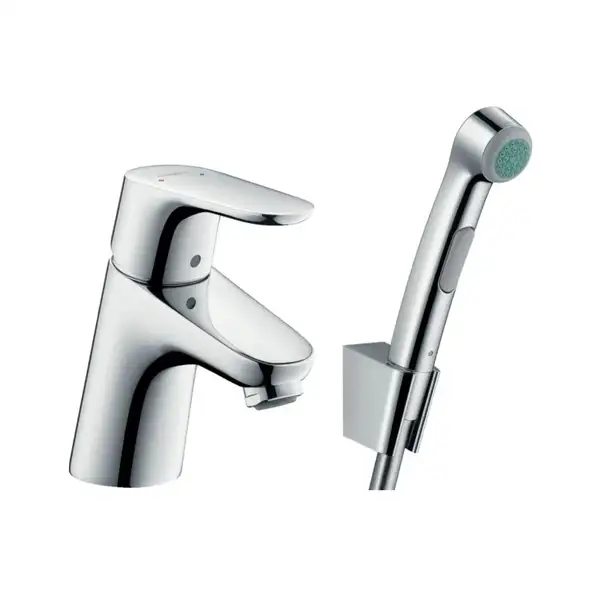 Hansgrohe Focus E Змішувач для раковини з душем, хром (31926000)