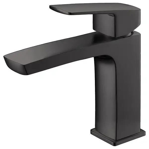 Смеситель для раковины Imprese Grafiky (цвет - black nickel), без донного клапана (ZMK041807010) фото 1 Aquada.com.ua