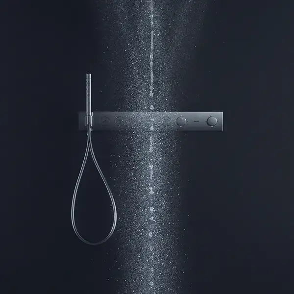 Термостат для скрытого монтажа Axor ShowerSolutions 670/90 на 5 потребителей (цвет - хром) (18358000) фото 4 Aquada.com.ua