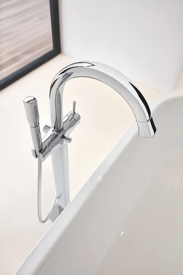 Grohe Grandera Напольный смеситель для ванны, хром (23318000)