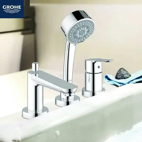 Grohe Bau Edge Смеситель на борт ванны, хром (2511700A)