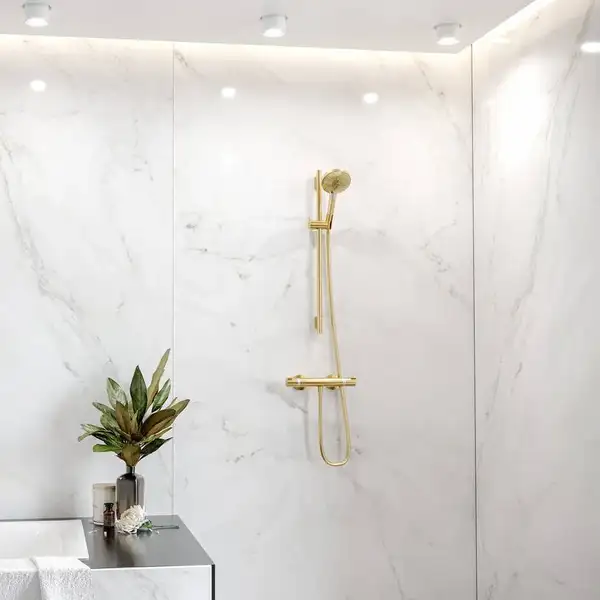 Hansgrohe Ecostat Comfort Змішувач для ванни, золото (13114990)