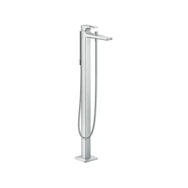 Смеситель для ванны, напольный Hansgrohe Metropol (цвет - хром) (74532000) фото 1 Aquada.com.ua