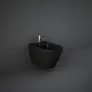 Биде подвесное Rak Ceramics Feeling, чёрный матовый (RST07504A)