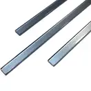 KOTTO Фриз скляний GF 4011 dark silver  25х400х8 Кераміка Лео УКРАЇНА (GF 40011)