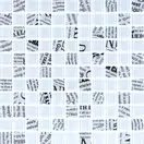 KOTTO Мозаїка скляна GMP 0425012 С2 print 12/white 04 300x300 (кубик 2,5х2,5) Кераміка Лео УКРАЇНА