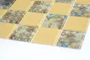 KOTTO Мозаїка скляна GMP 0448029 СC print 34/ral 1014 300x300 (кубик 4,8х4,8) Кераміка Лео УКРАЇНА