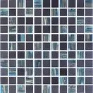 KOTTO Мозаїка скляна GMP 0825041 С2 print 40/black mat 300x300 (кубик 2.5х2.5) Кераміка Лео УКРАЇНА