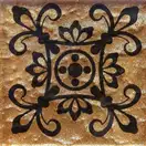 KOTTO Вставка Tako GTР 73016 Venus Brown Brocade S1 73х73х8 Котто Кераміка (GTP 73016)