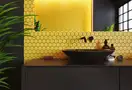 КОТТО КЕРАМІКА Мозаїка HEXAGON H 6025 Dark Yellow 295х295х9 Кераміка Лео УКРАЇНА