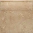 Сходинка пряма Ilario Beige 30x30 код 4832 Ceramika Paradyz (Z---300X300-1-ILAR.BESP-2)