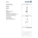 Kludi Nova Fonte Душевой гарнитур, хром (2085005-15)