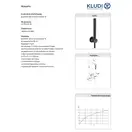 Kludi Nova Fonte Душевой гарнитур, черный мат (2085039-15)