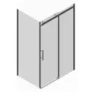 KOER SR SW01-90x200-TR-01 Бічна стінка, хром (KR5381)