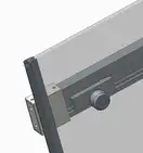 Koer SR SD02-140x200 Дверь в нишу, прозрачное стекло, хром (KR5383)