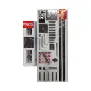 Koer SR SD02-140x200 Дверь в нишу, прозрачное стекло, хром (KR5383)