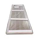 Koer SR SD02-140x200 Дверь в нишу, прозрачное стекло, хром (KR5383)