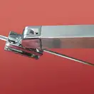 KOER SR SW04 Бічна стінка для душу, прозоре скло, хром (KR5389)