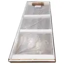 KOER SR SW04 Бічна стінка для душу, прозоре скло, хром (KR5389)