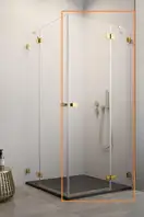 Душова кабіна (половина) Essenza Pro Gold KDD 100 права, RADAWAY (10096100-09-01R)