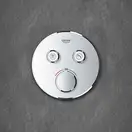 Душевая система скрытого монтажа с термостатом Grohe Grohtherm SmartControl c Tempesta 250 (цвет - хром) (26416SC1)