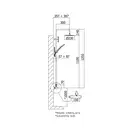Душова система Paffoni Stick Fix, хром (ZCOL686SKCR) (ZCOL686SK2CR)